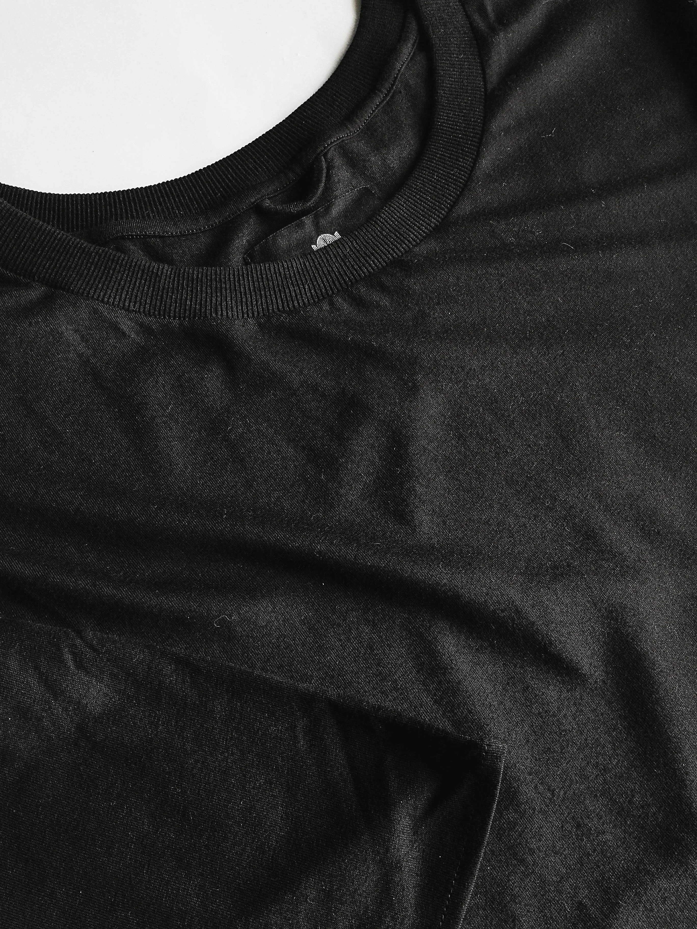 SPORTIVE "T-SHIRT" DRESS - COTTON JERSEY black
