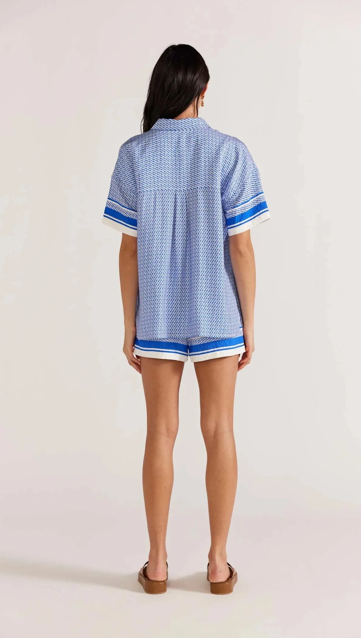 STAPLE THE LABEL Azure Resort Shirt