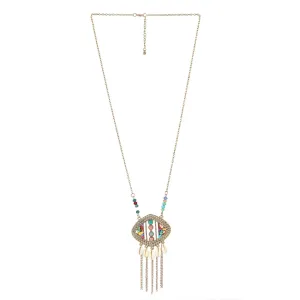 Tassel Elegance Beads Necklace