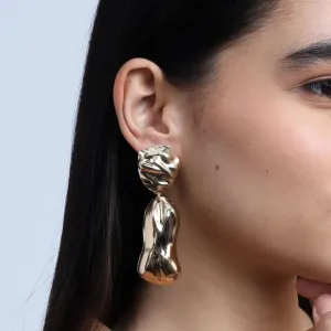 TFC Boldest Statement Gold Plated Dangler Earrings
