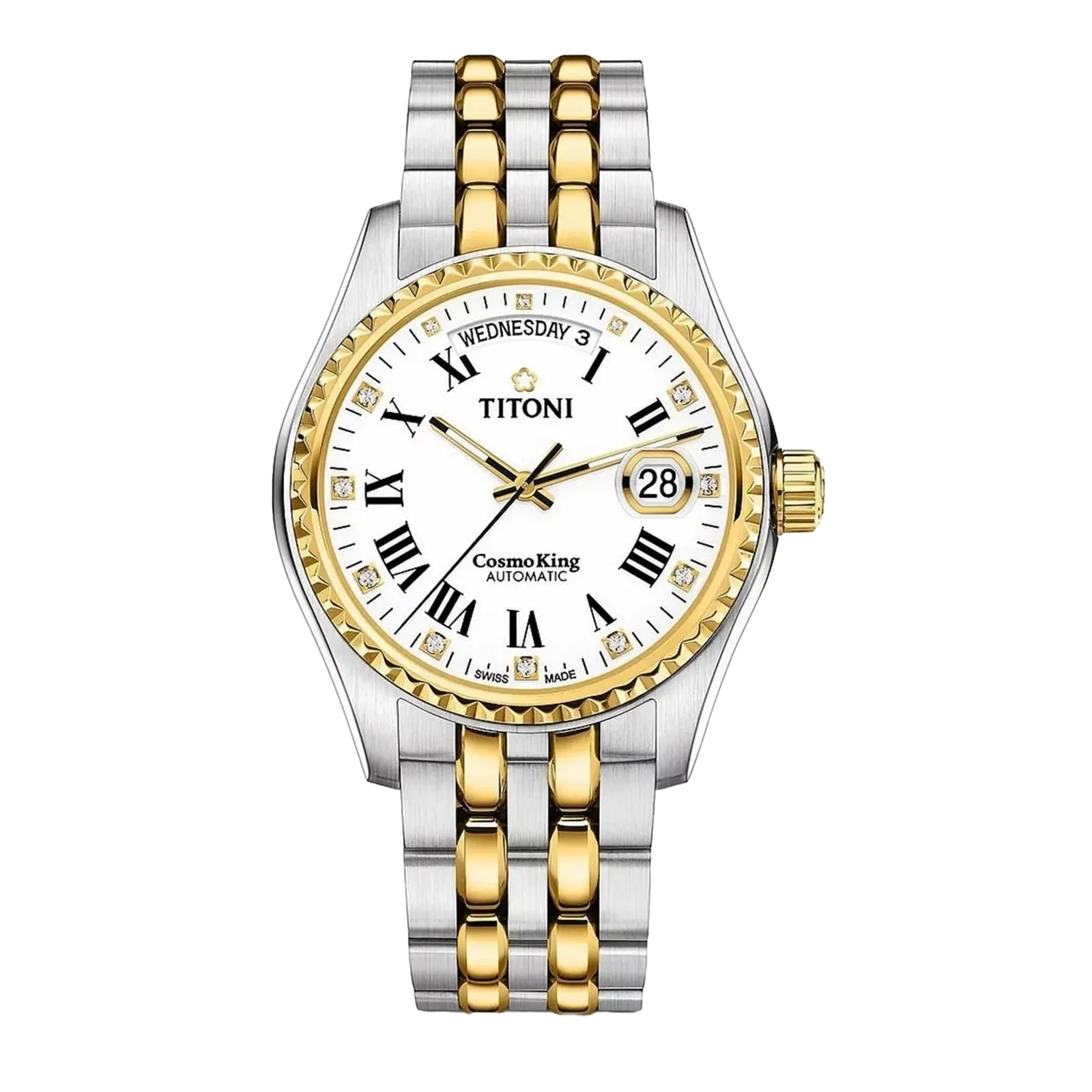 Titoni Cosmo King Swiss Automatic Watch 797 Sy-019