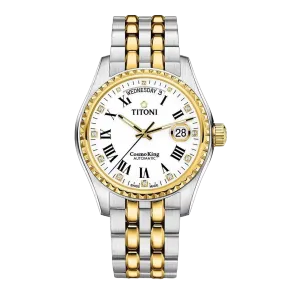 Titoni Cosmo King Swiss Automatic Watch 797 Sy-019