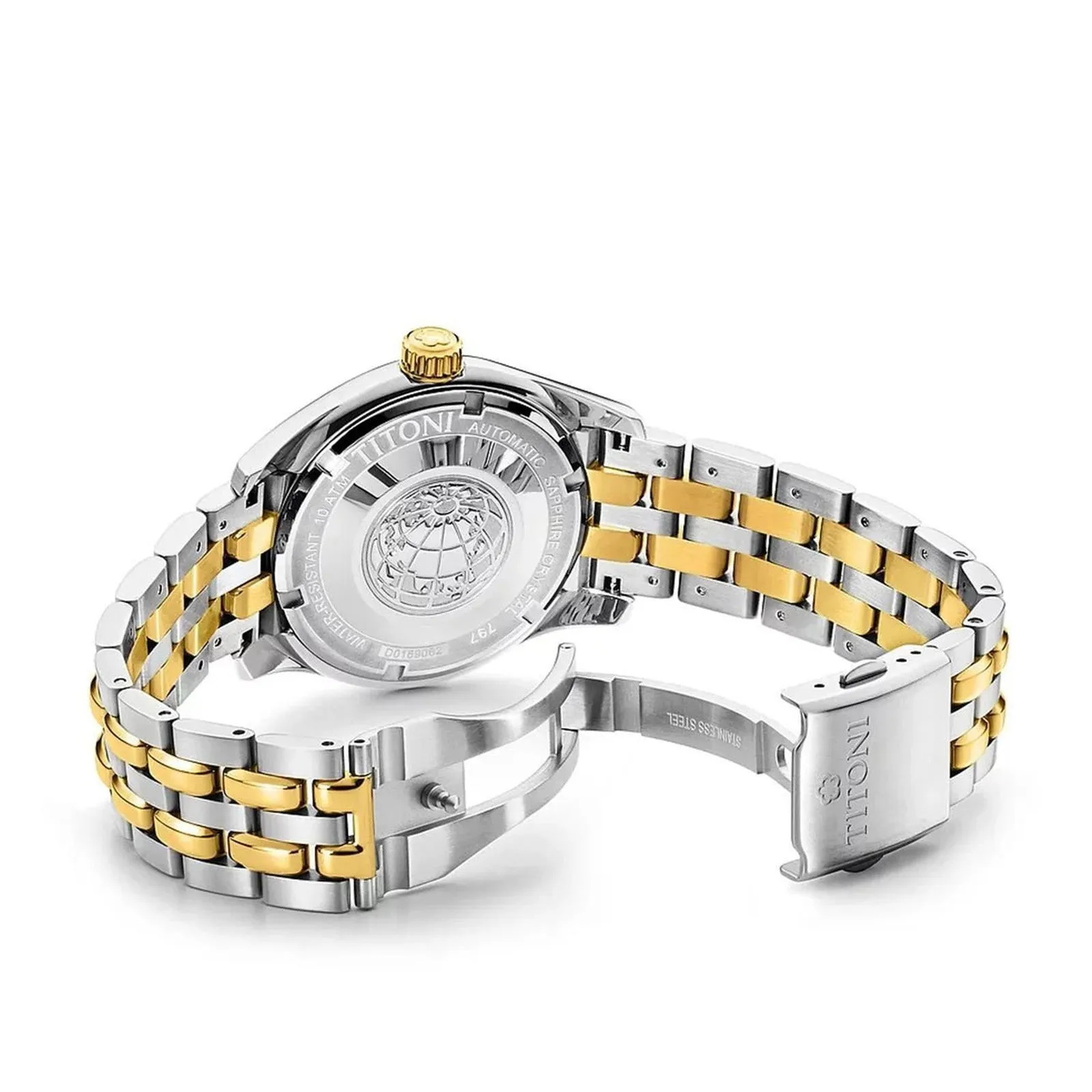 Titoni Cosmo King Swiss Automatic Watch 797 Sy-019