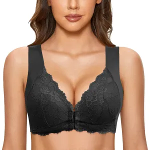 Trendy Seamless Lace Unlined Sports Bra
