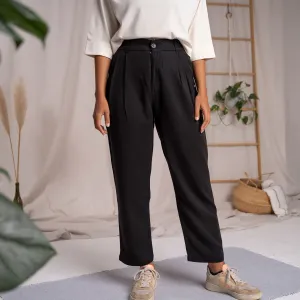 Vabia V1 - Slacks aus Tencel, Schwarz