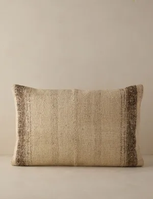Vintage Lumbar Pillow No. 117, 16" x 24"