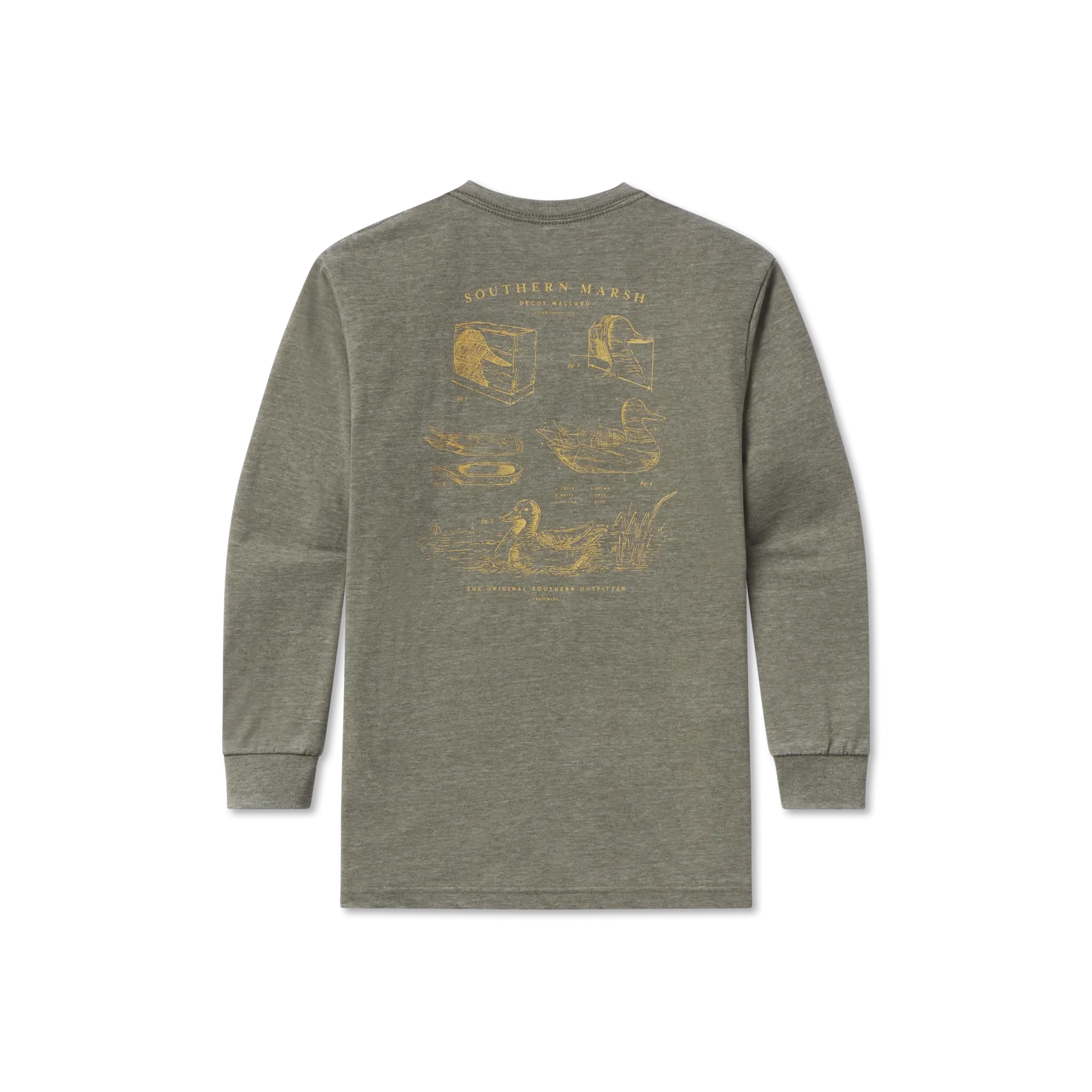 Youth SEAWASH™ Tee - Mallard in the Making - Long Sleeve